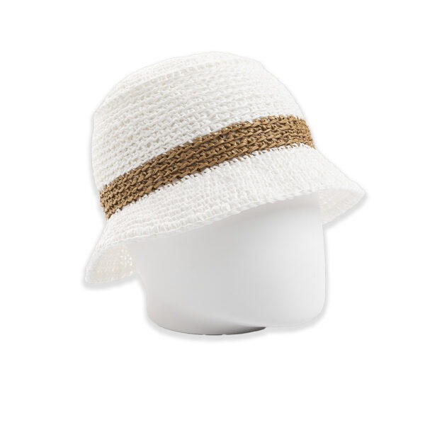 Raffia Cloche Hat - M.AR.TE