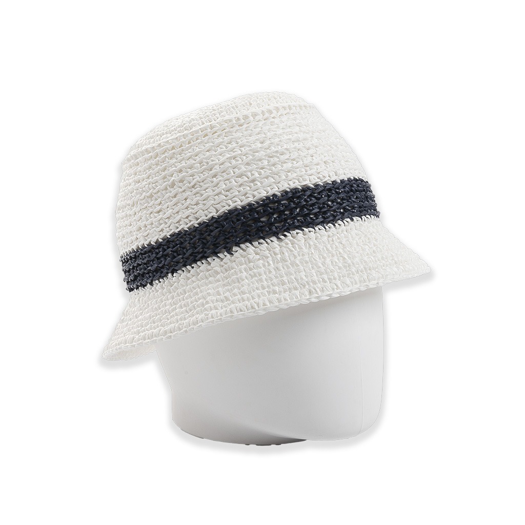 Cappello Cloche Rafia - M.AR.TE - immagine 3