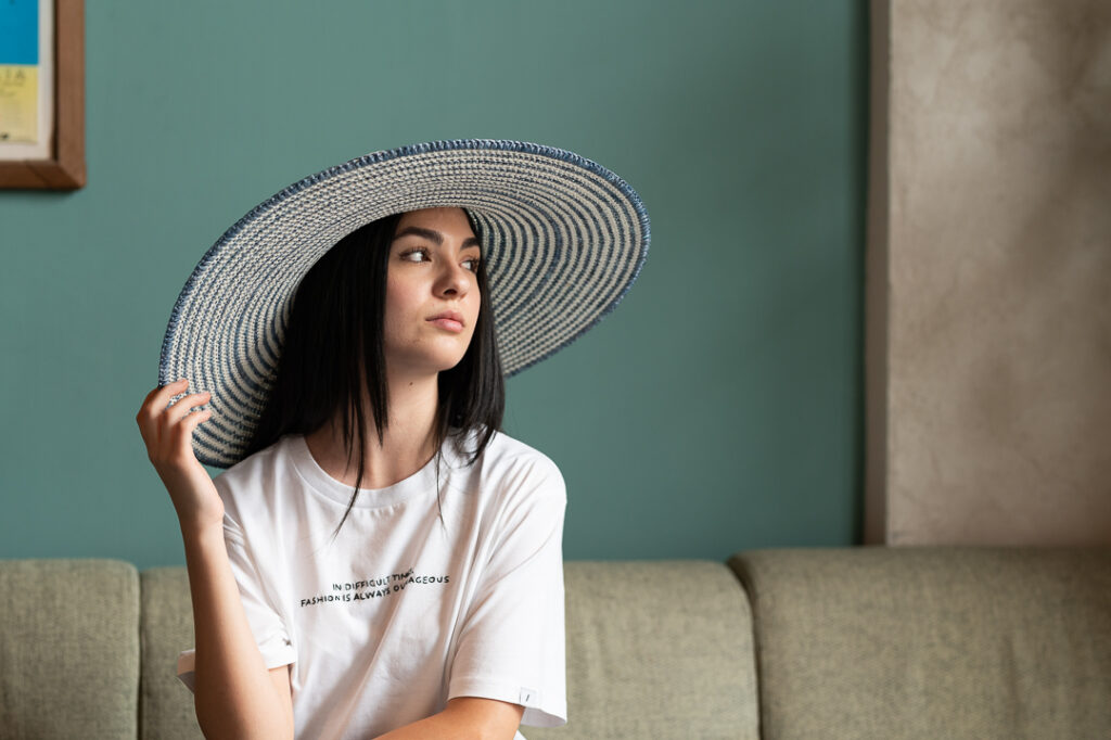 Wide Brim Hat - M.AR.TE - Image 5