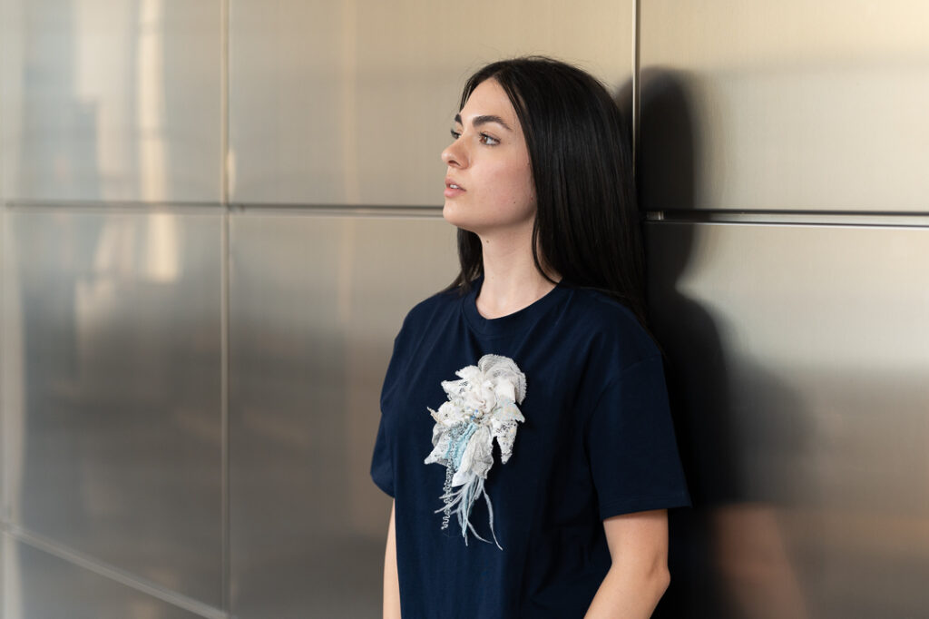 Spilla Fiore - Ilaria Creazione Cappelli - immagine 11