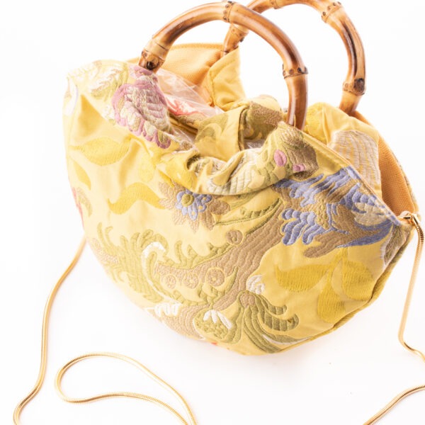 Sissi Gold Silk Mini Bag – La Pochette di Martina