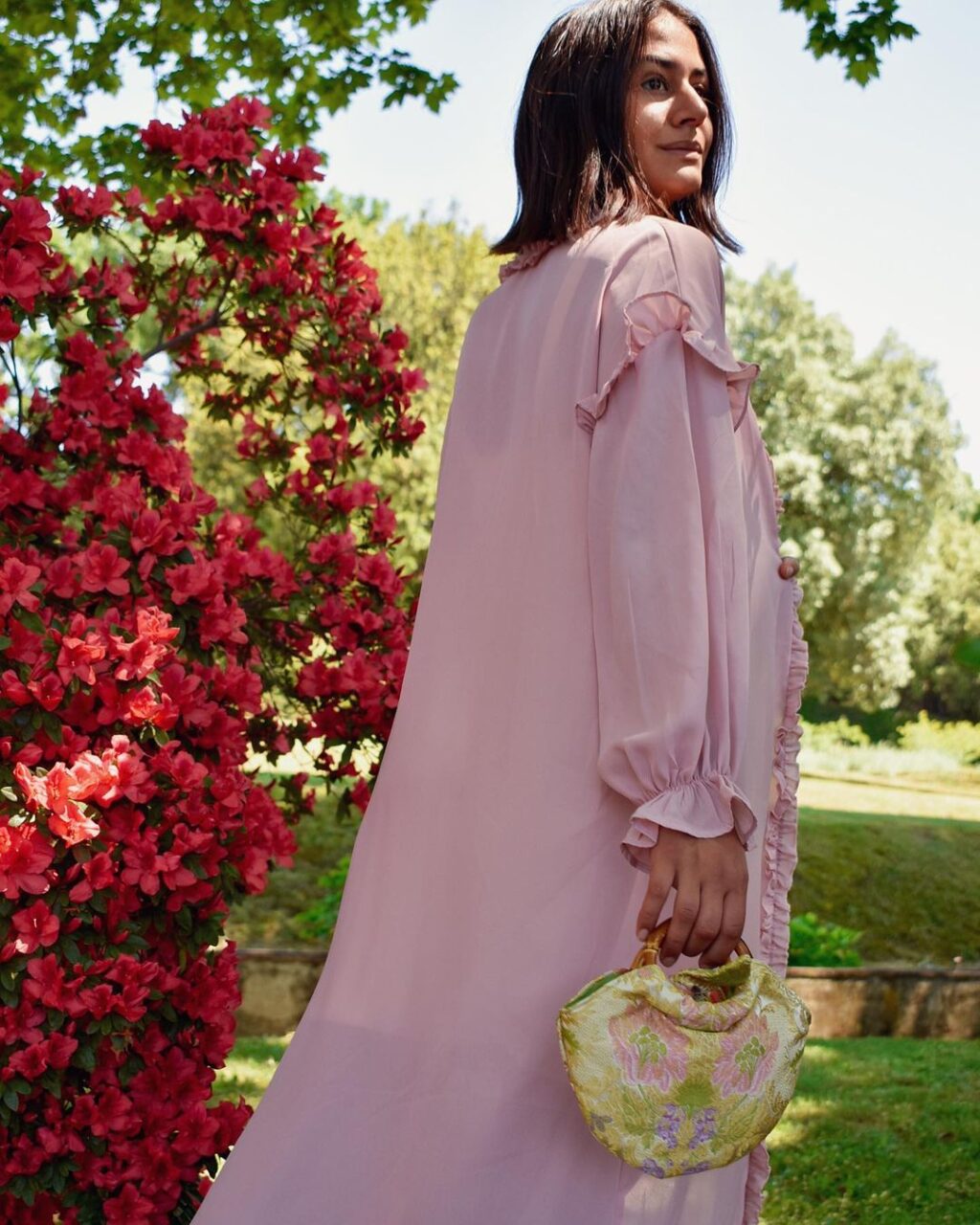 Mini Bag in seta Cleopatra - immagine 4