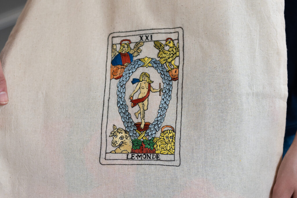 Tote Bag Il Mondo - Bianca Hodselle - immagine 5