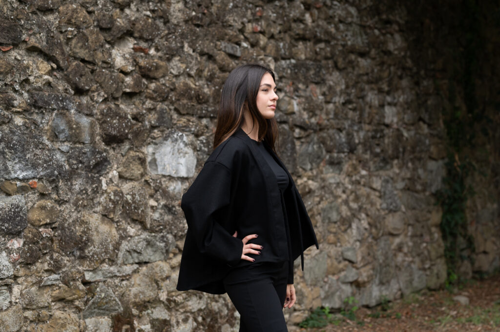 Giacca CASOMAI Nera Donna Superbetta - immagine 3