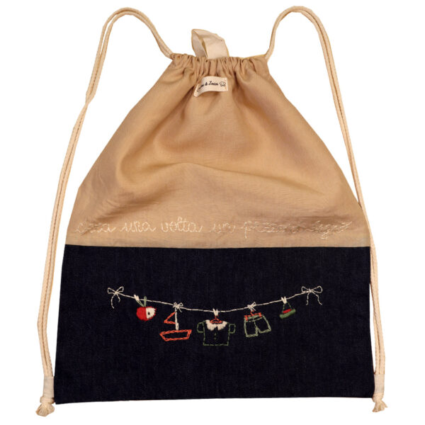Bag "Once Upon a Time, There Was a Piece of Wood" Semi di Zucca
