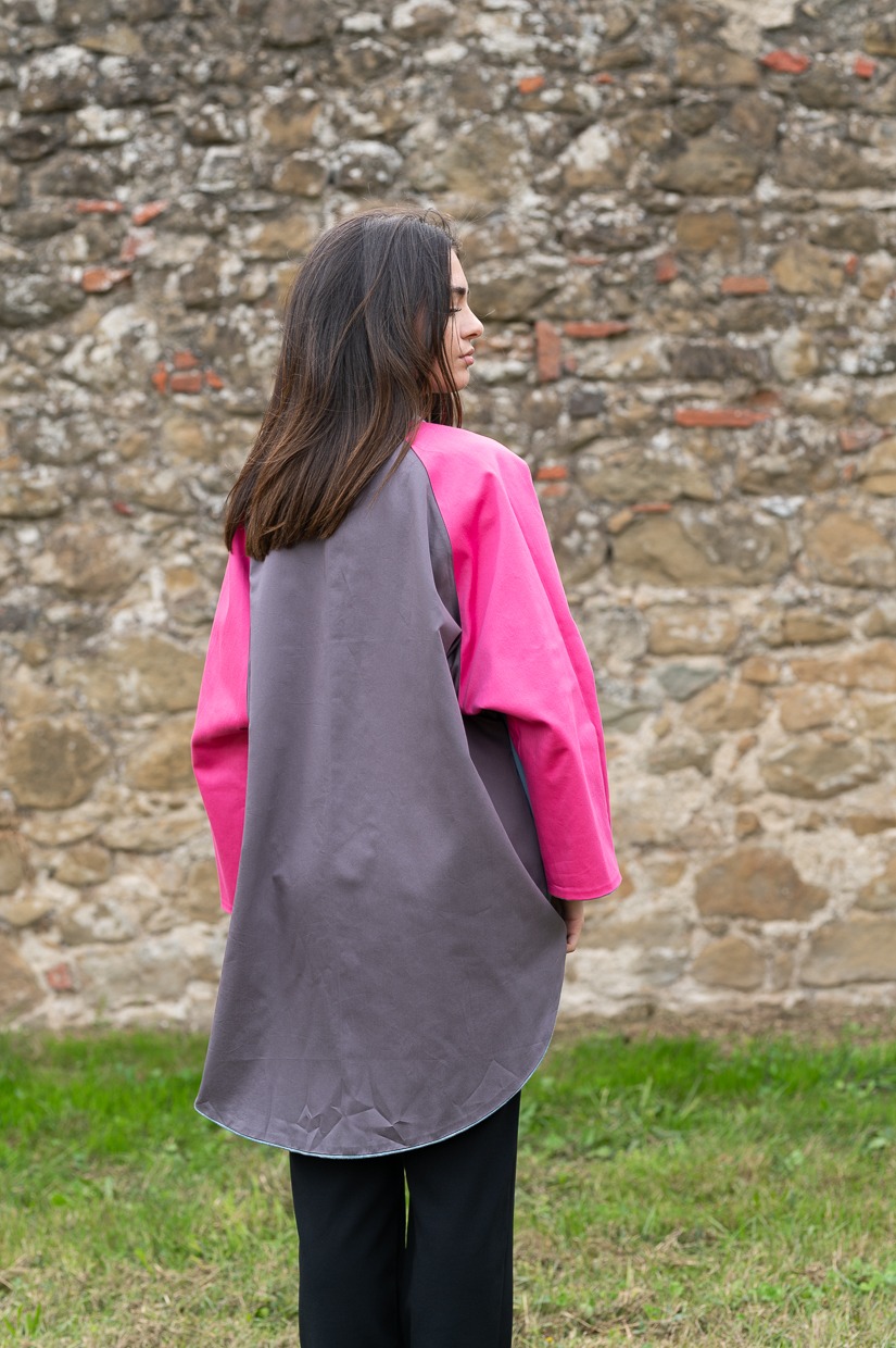 Giacca DA2LATI denim celeste Superbetta - immagine 5