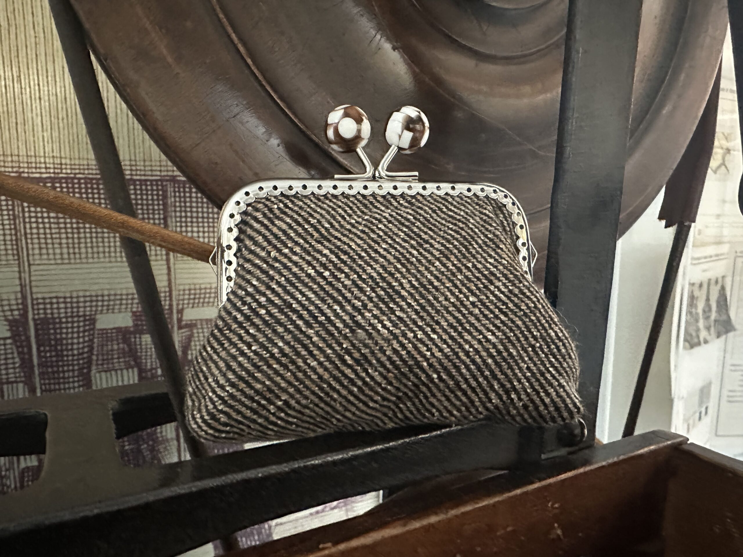 Medium Coin Pouch - Intreccio di fili - Image 3