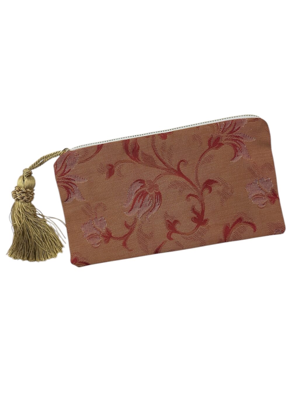 Pochette rettangolare damascata - Flo Concept