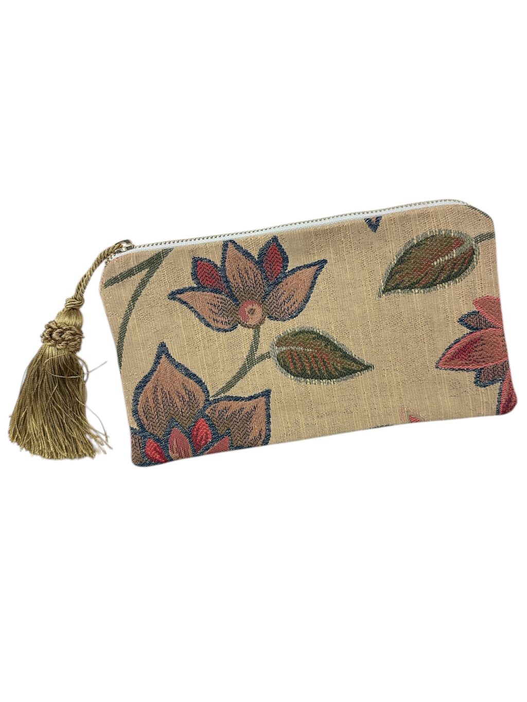 Pochette rettangolare motivo floreale - Flo Concept