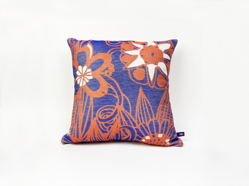 CUSHION COVER FLOWERS - Riccardo Rami Studio