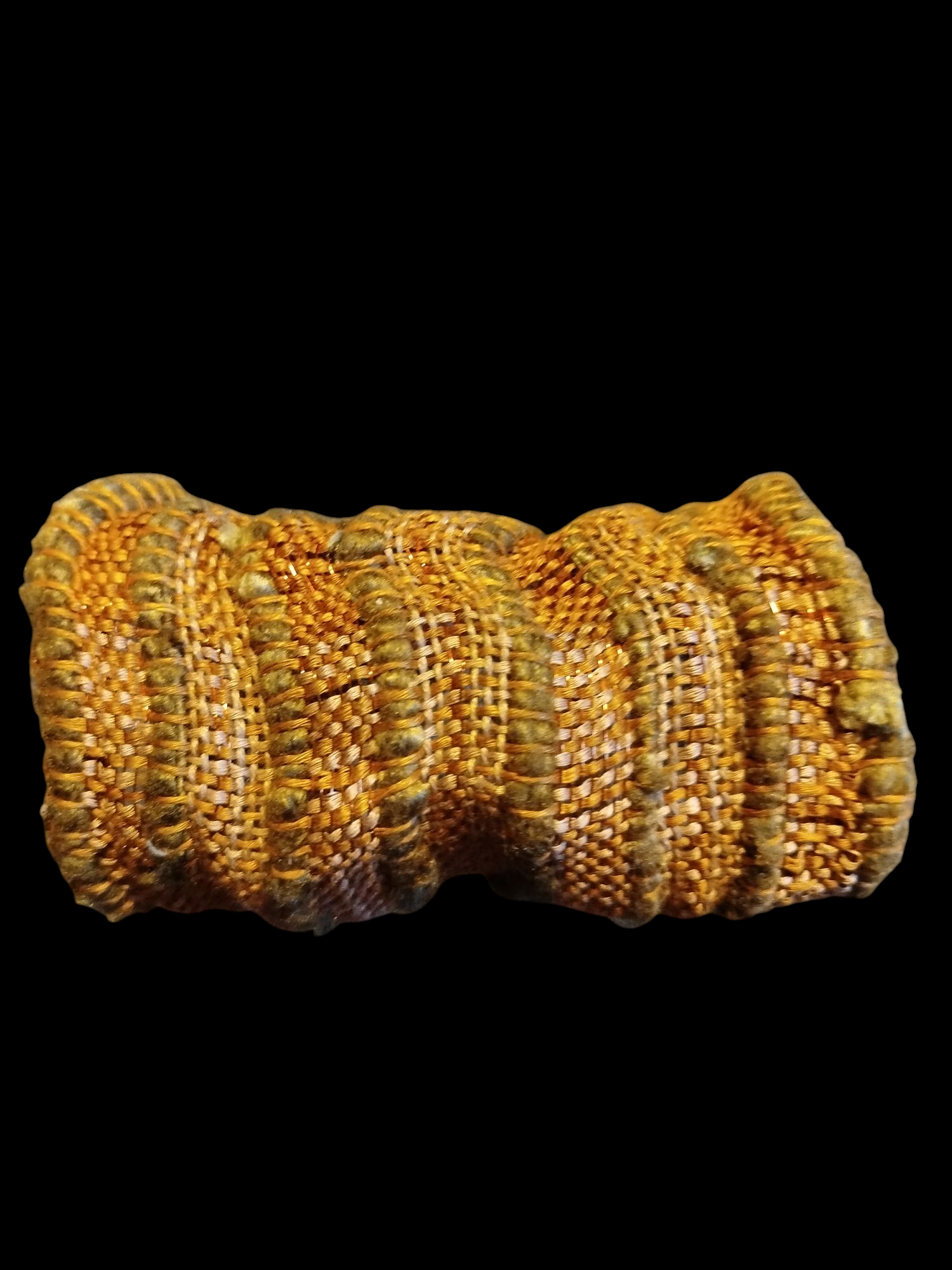 Terra Textile Jewelry Bracelet, model 2 – Diamantina Palacios - Image 2