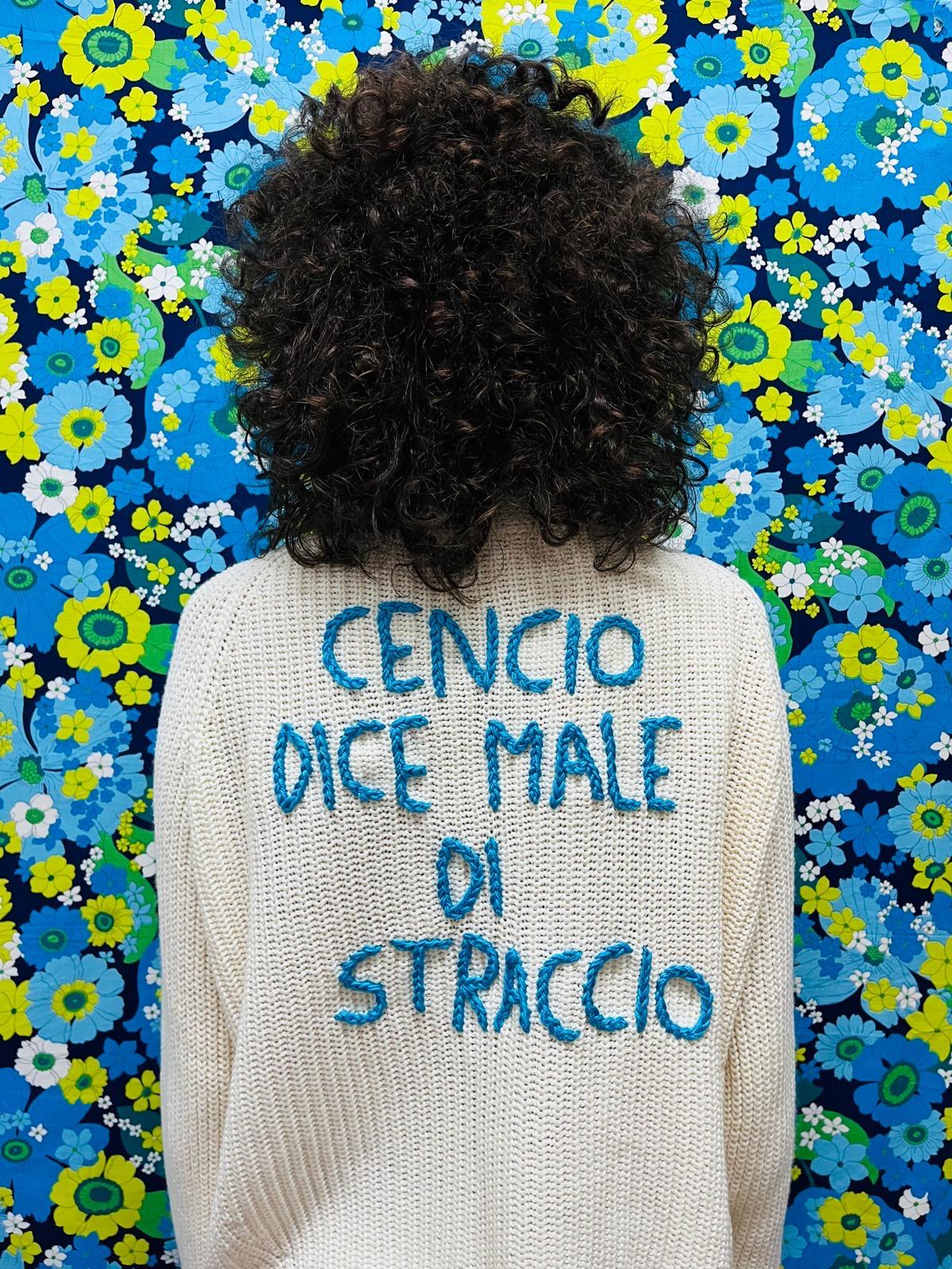 Cardigan ricamo a mano - Almeno Nevicasse - immagine 6