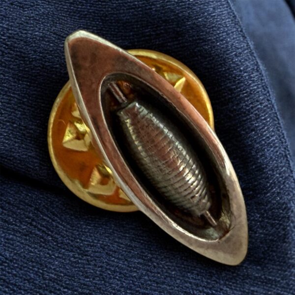 Spilla spola in argento Pestelli Creazioni